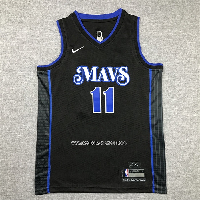 Kyrie Irving NO 11 Camiseta Nino Dallas Mavericks Ciudad 2023-24 Azul